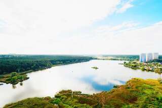 Апартаменты LuxCityApart on Ushakova 1V Киев Апартаменты с видом на озеро-18