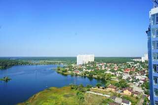 Апартаменты LuxCityApart on Ushakova 1V Киев Апартаменты с видом на озеро-44